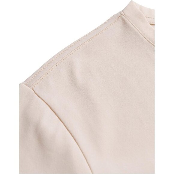 🆕Brand New - Men's Beige With Letter Print Summer Letter Print T Shirts - Picture 5 of 6